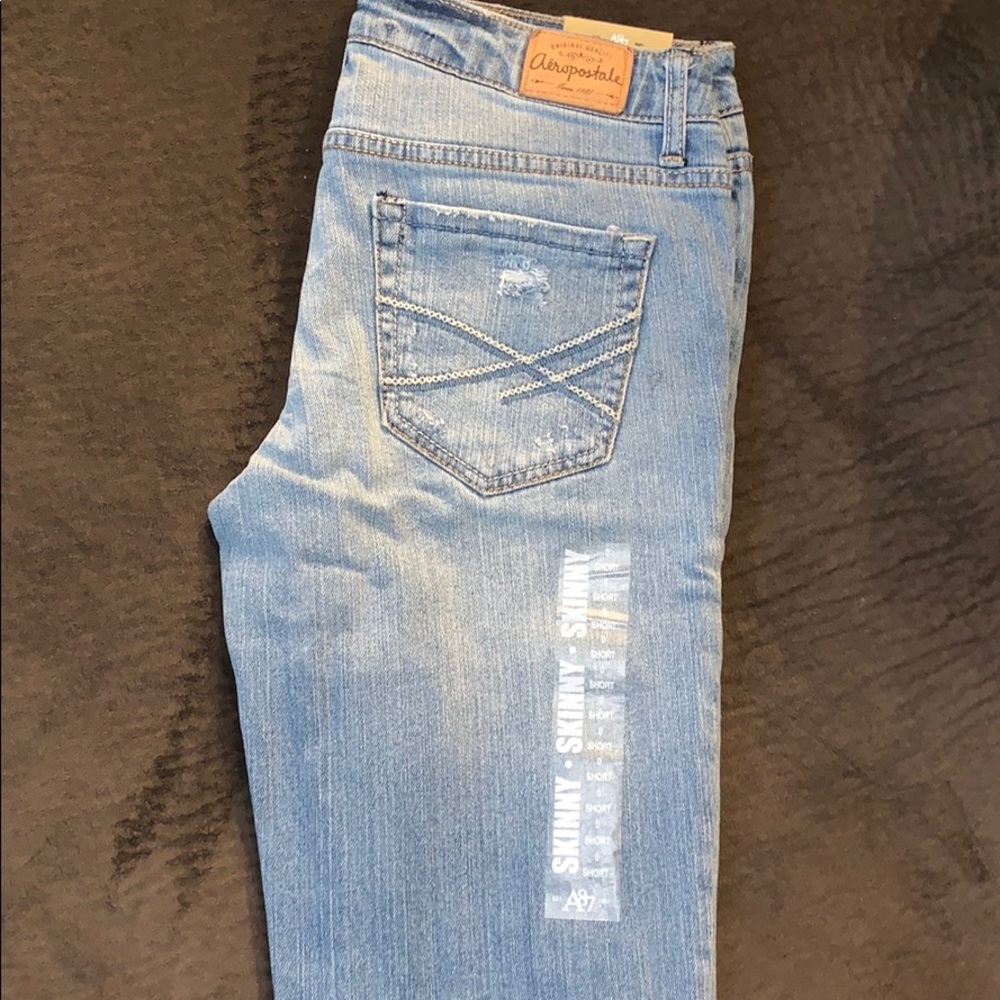 a pair of brand new aeropostale jeans!